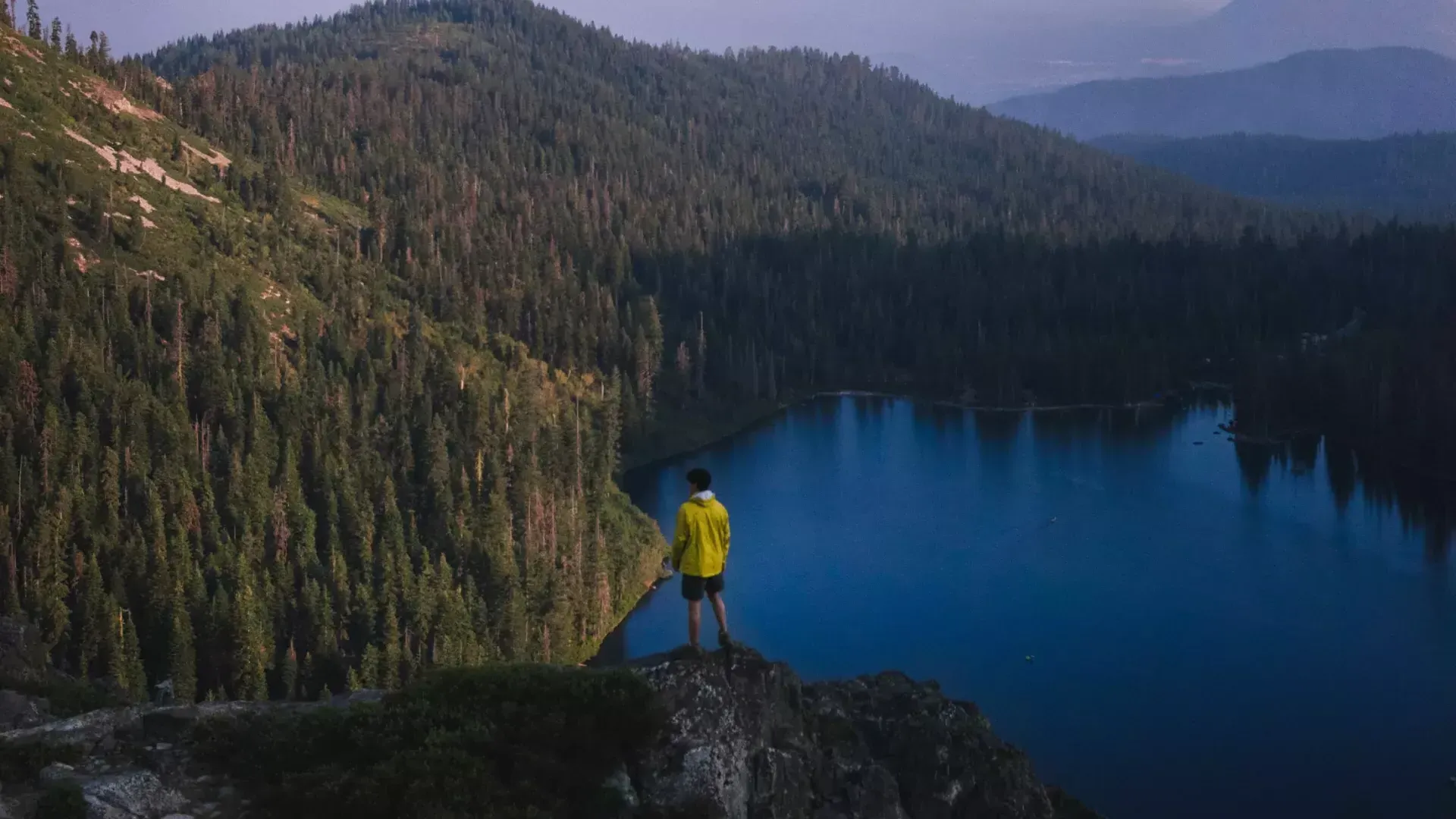 Wanderer in der Mt. Shasta-Region