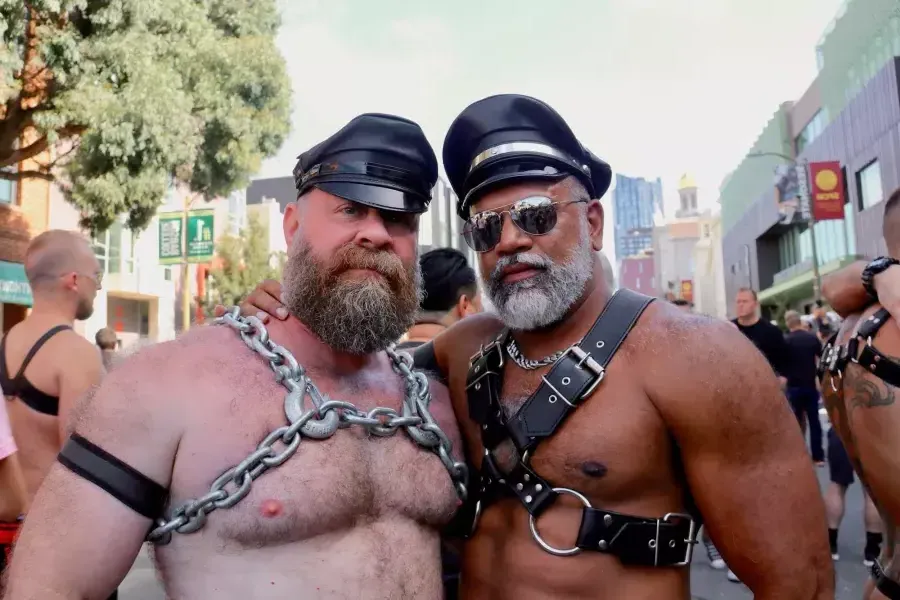 Typical Folsom Street Fair attendees