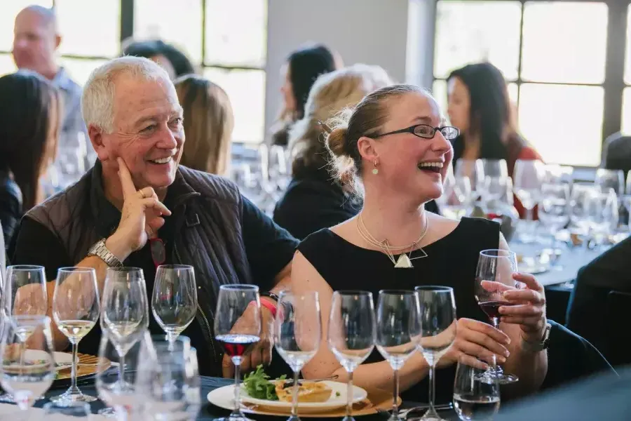 Studenten der SF Wine School